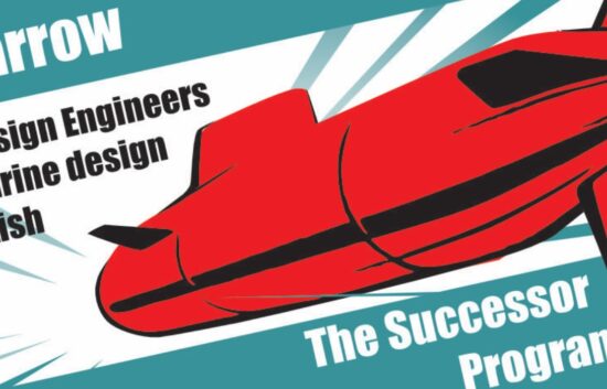 Submarine Work Recruitment poster design